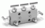 Клапанные блоки серии С (трех и пятивентильные)