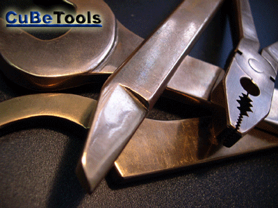 Взрыво-пожаробезопасный инструмент из бериллиевой бронзы CuBe Tools
