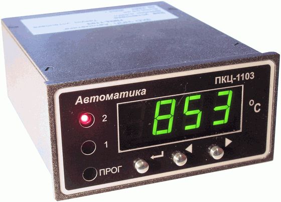 Приборы контроля цифровые программируемые с двух- или трёхпозиционным регулятором ПКЦ-1103