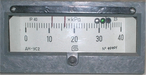 Тягомер показывающий сигнализирующий ДТ-УС-1, ДТ-УС-2, ДТ-Р