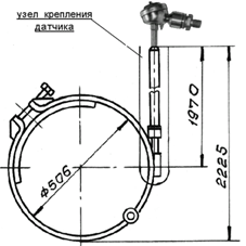 Элемент крепления термопреобразователя ЭКТ 0105