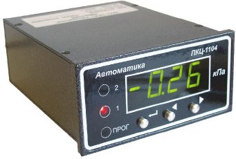 Прибор контроля давления цифровой программируемый с двух- или трёхпозиционным регулятором ПКЦ-1104