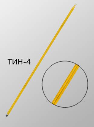Термометр для определения температуры при определении фракционного состава ТИН-4