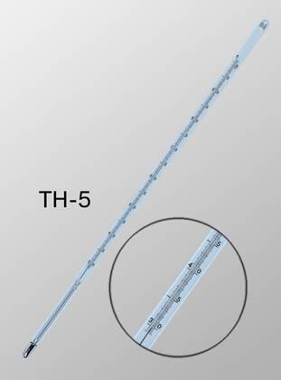 Термометр для определения температуры плавления парафинов ТН-5