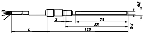 Термометры платиновые технические типа ТПТ-17